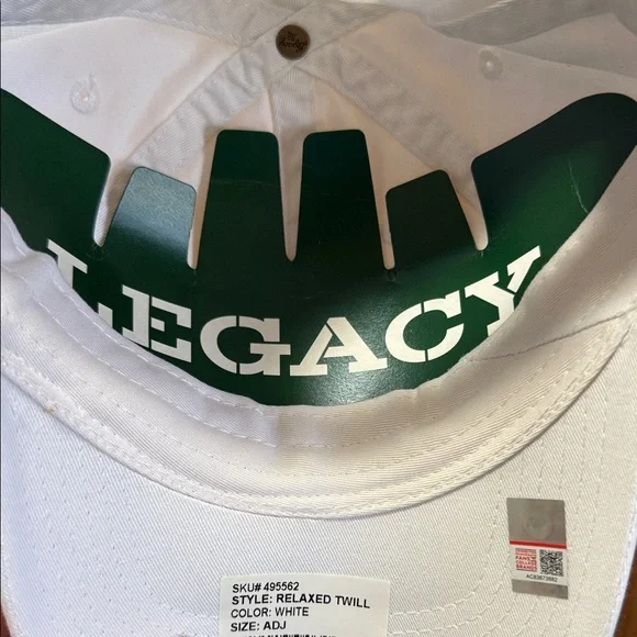 NWT Legacy White Cap Red SDSU Embroidery Relaxed Twill Adjustable - Picture 7 of 7